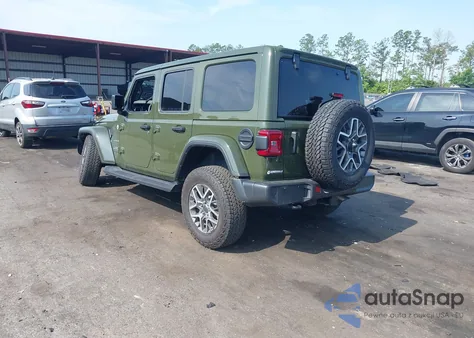 2024 Jeep Wrangler 4-Door Sahara 4X4 z USA, uszkodzony, nr VIN 1C4PJXEG1RW242431